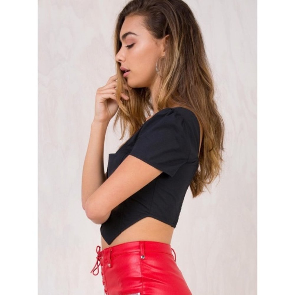 I.AM.GIA ANKAA TOP BLACK L - Picture 5 of 6